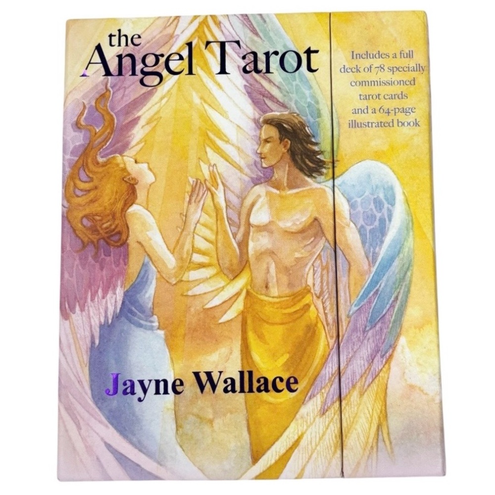 NEW Unused The Angel Tarot Jayne Wallace 78 Cards & 64 Page Illustrated Book